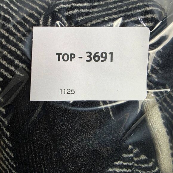 Beeson River Large Buffalo Plaid Open Front Cardigan - Picture 6 of 6